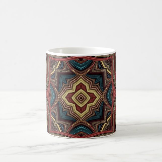 Acrylvisions-Grafik-Tasse Kaffeetasse (Mittel)