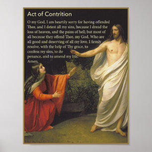 Act of Contrition Poster