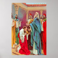 Actes 13:1-3 Barnabas et Saul Envoyé poster