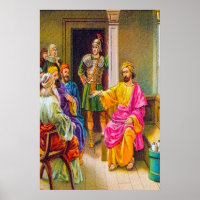 Actes 28:23-31 Paul Prêche à Rome poster