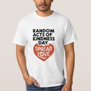 Actes aléatoires de douceur Jour T-Shirt Design