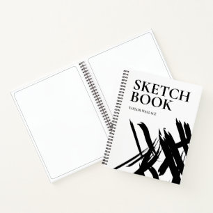 Actes modernes Livre de croquis noir blanc