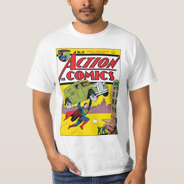 Action-Comic #33 T-Shirt (Vorderseite)