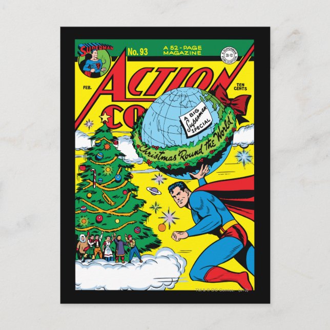 Action-Comic #93 Postkarte (Vorderseite)