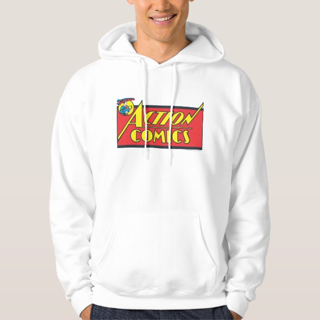 Action Comic - Superman Hoodie (Vorderseite)