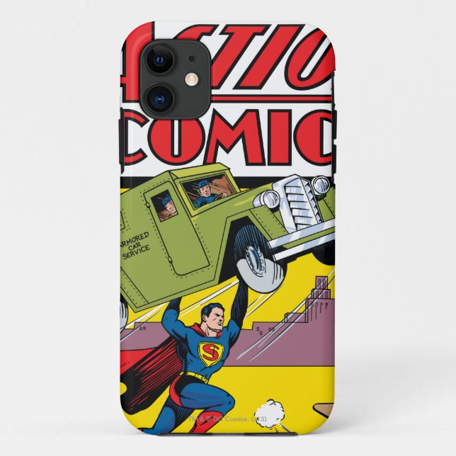 Action Comics #33 Case-Mate iPhone Hülle (Rückseite)