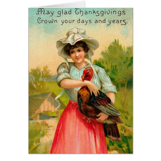 Action de grâces vintage