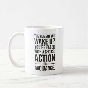 Action - Gym, Hustle, Erfolg Motivierend Kaffeetasse