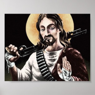 Action Jesus Poster