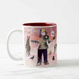 Action Lee Marie's Creative Design Zwei-Tone-Coffe Zweifarbige Tasse