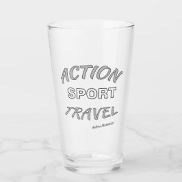 Action Sport Travel Glas