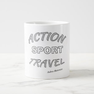 Action Sport Travel Jumbo-Tasse