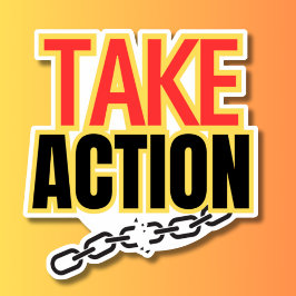 Action Waterproof Aufkleber