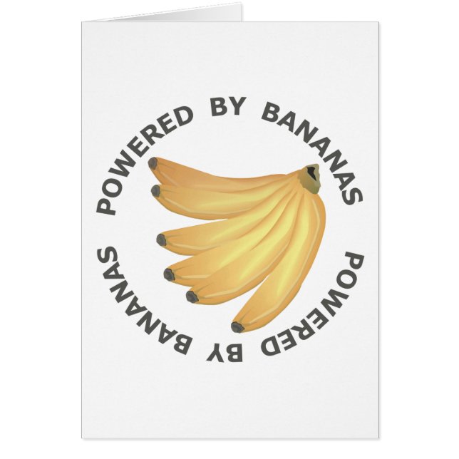 Actionné par des bananes (Devant)