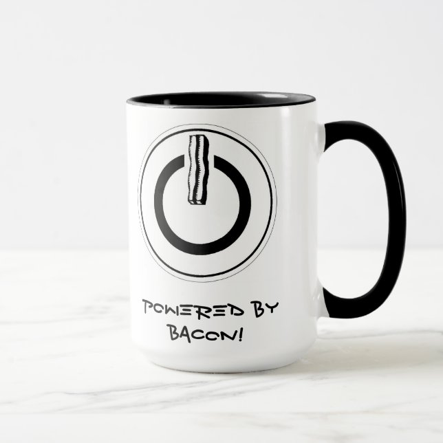 Actionné par le LARD ! Tasse (Droite)
