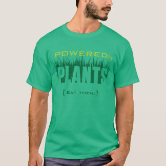 Actionné par le T-shirt des hommes de plantes