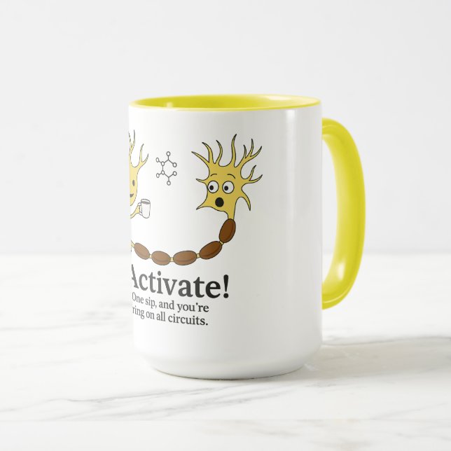 ACTIVATE! MUG TASSE (VorderseiteRechts)