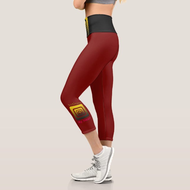 Activate My Heart Capri Leggings (Links)
