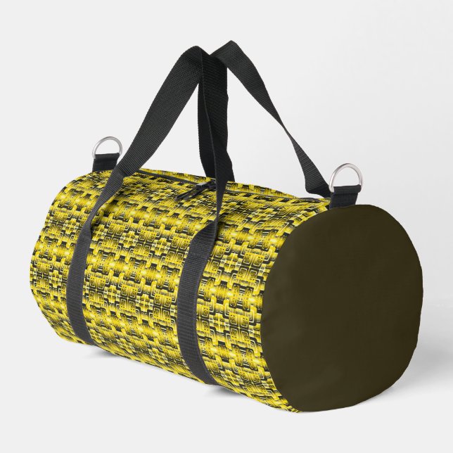 Activate My Heart Pattern Duffle Bag (Linke Seite)