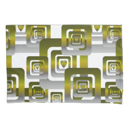 Activate My Heart Pattern Silver Kissenbezug