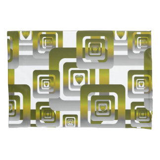 Activate My Heart Pattern Silver Kissenbezug