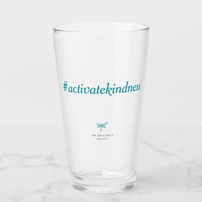 #activatekindness Pint Glass Glas (Vorderseite)