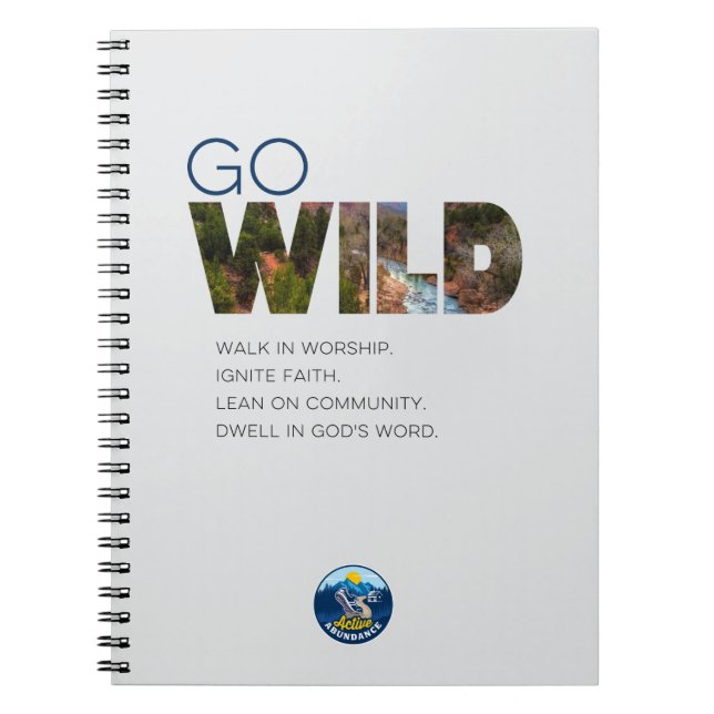 Active Abundance Notebook Notizblock (Vorderseite)