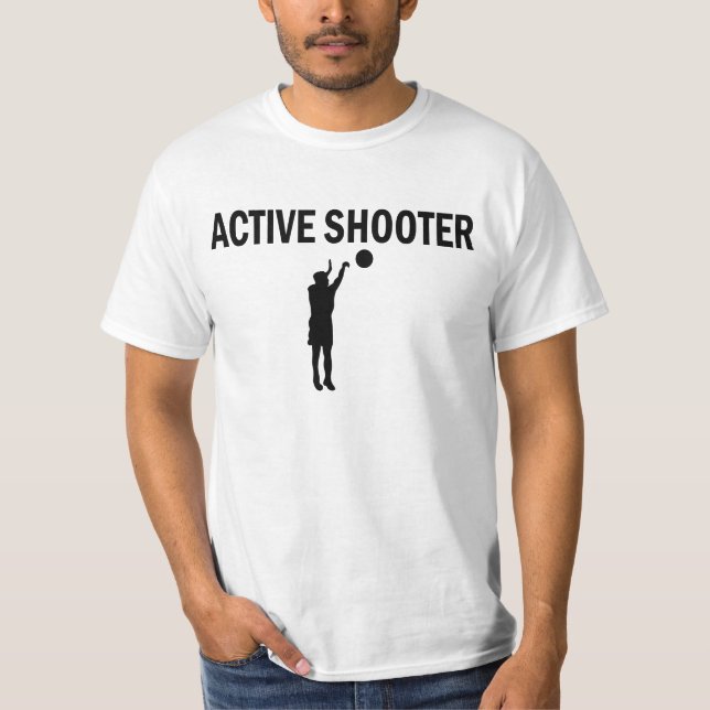 Active Shooter-T - Shirt (Vorderseite)