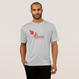 Activewear-Männer: Laufen mit Eagles Flügeln T-Shirt