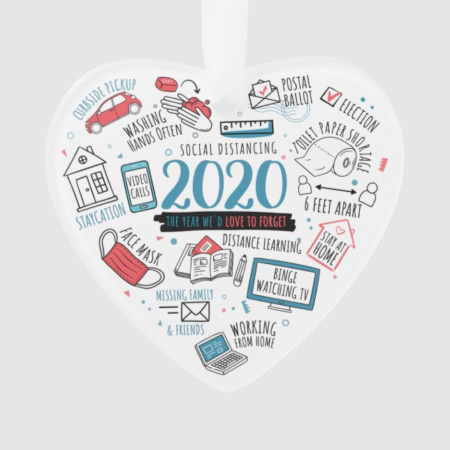 Activités de quarantaine 2020 Noël Commémoratif (devant)