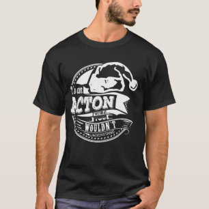 Acton-Hat-Xmas-Personalisierter Name T-Shirt