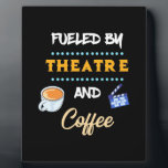 Actor Fueled By Theatre Coffee Fotoplatte<br><div class="desc">Actor Fueled By Theatre Coffee</div>