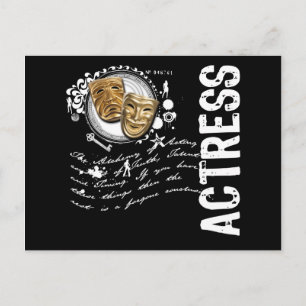 Actress Alchemy of Acting Postkarte
