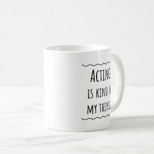 Actrice comédienne Idée-cadeau par intérim Mug Cof