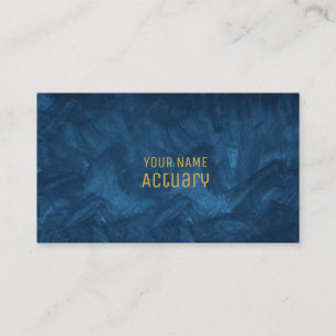 Actuary Business Card Visitenkarte