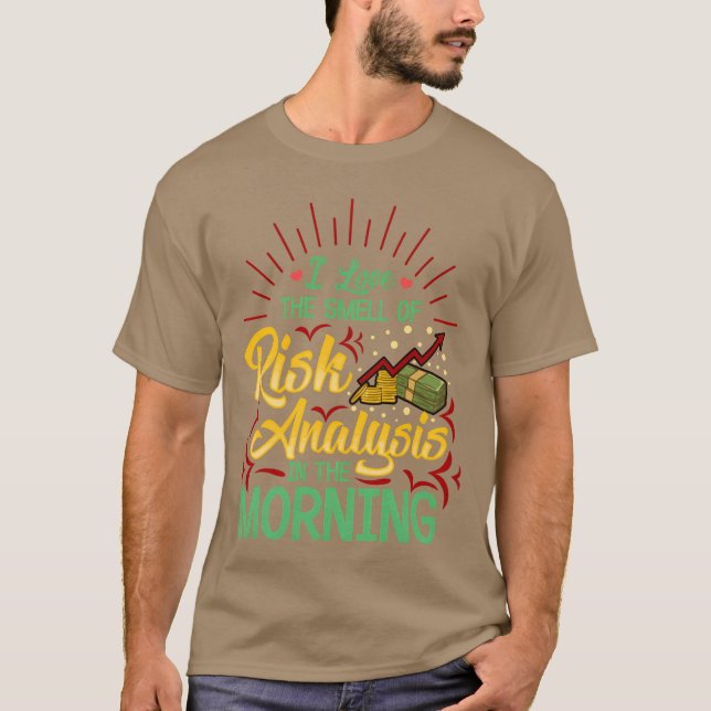 Actuary I Loveheel of Risk Analysis in the m vin T-Shirt (Vorderseite)