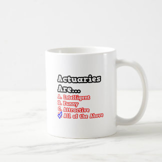 Actuary Quiz...Joke Kaffeetasse