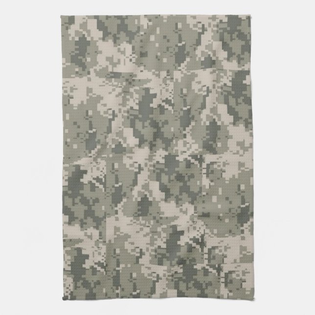 ACU Camo Tarnmuster Digital Küchen Geschirrtuch (Vertikal)