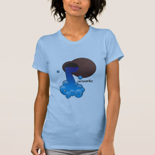 Acuarius-Frauen-T-Shirt T-Shirt