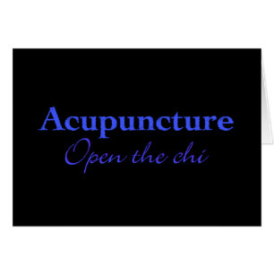 Acupuncture - Ouvrir le chi