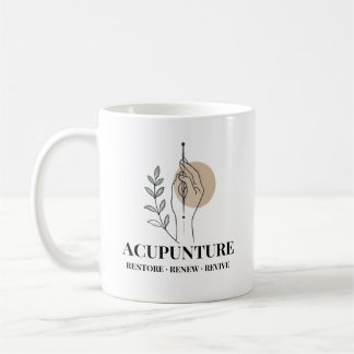 Acupuncture Therapy Mug Restore Renew Revive Kaffeetasse