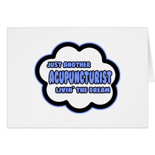 Acupuncturiste .. Vivre le rêve (Devant horizontal)