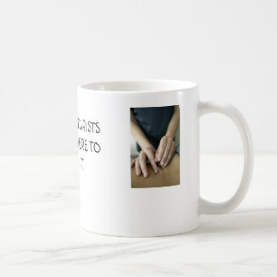 Acupuncturists wissen, wo man es haftet kaffeetasse