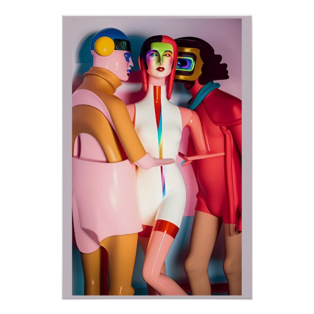 Acute Love Triangle Poster (Vorderseite)