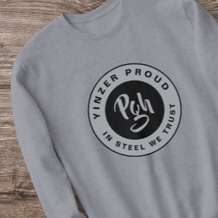 Acwear Sports Fashion Yinzer Pgh Retro Fit Sweatshirt