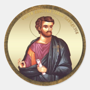 AD 004 - Apostel Jakov Apostel Jakov Runder Aufkleber