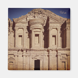 Ad Deir - Petra - Jordanien Magnet