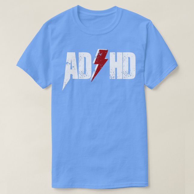 AD HD für Männer Frauen Kinder Funny Awareness Ges T-Shirt (Design vorne)