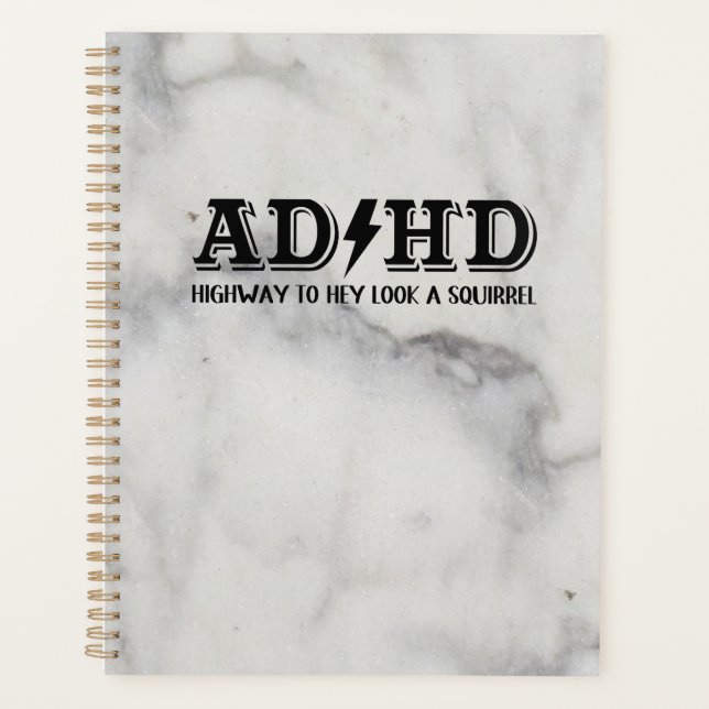 AD/HD Highway to...Suchen Sie einen Eichhörnchenpl Planer (Vorderseite)