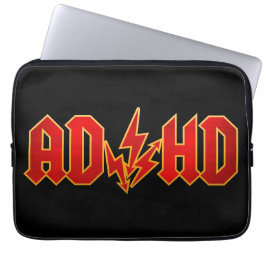 "AD/HD"-Rock Laptopschutzhülle